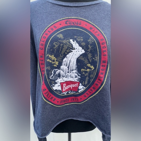 Coors Brewed In Colorado Longsleeve Women’s Size 2XL Beer Tee - Picture 5 of 6
